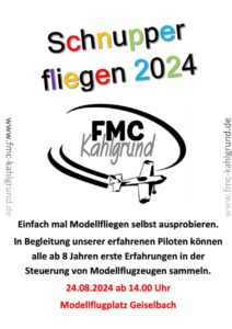 2024 Schnupperfliegen